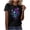 2-Black, variant on Sriper Women's Halloween Witches T-Shirt, Sanderson Sisters Skull , Oversized Short Sleeve, Gothic Vintage, Ropa Para Mujer Black 2X