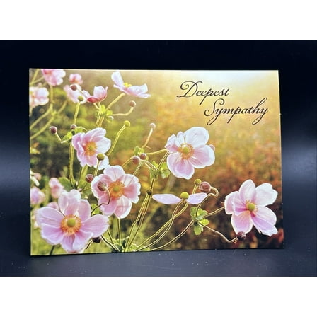 Sympathy Greeting Card w/Envelope