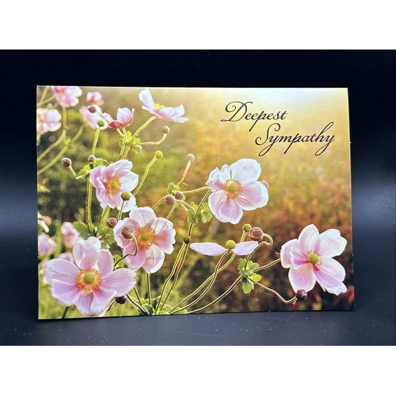 Sympathy Greeting Card w/Envelope