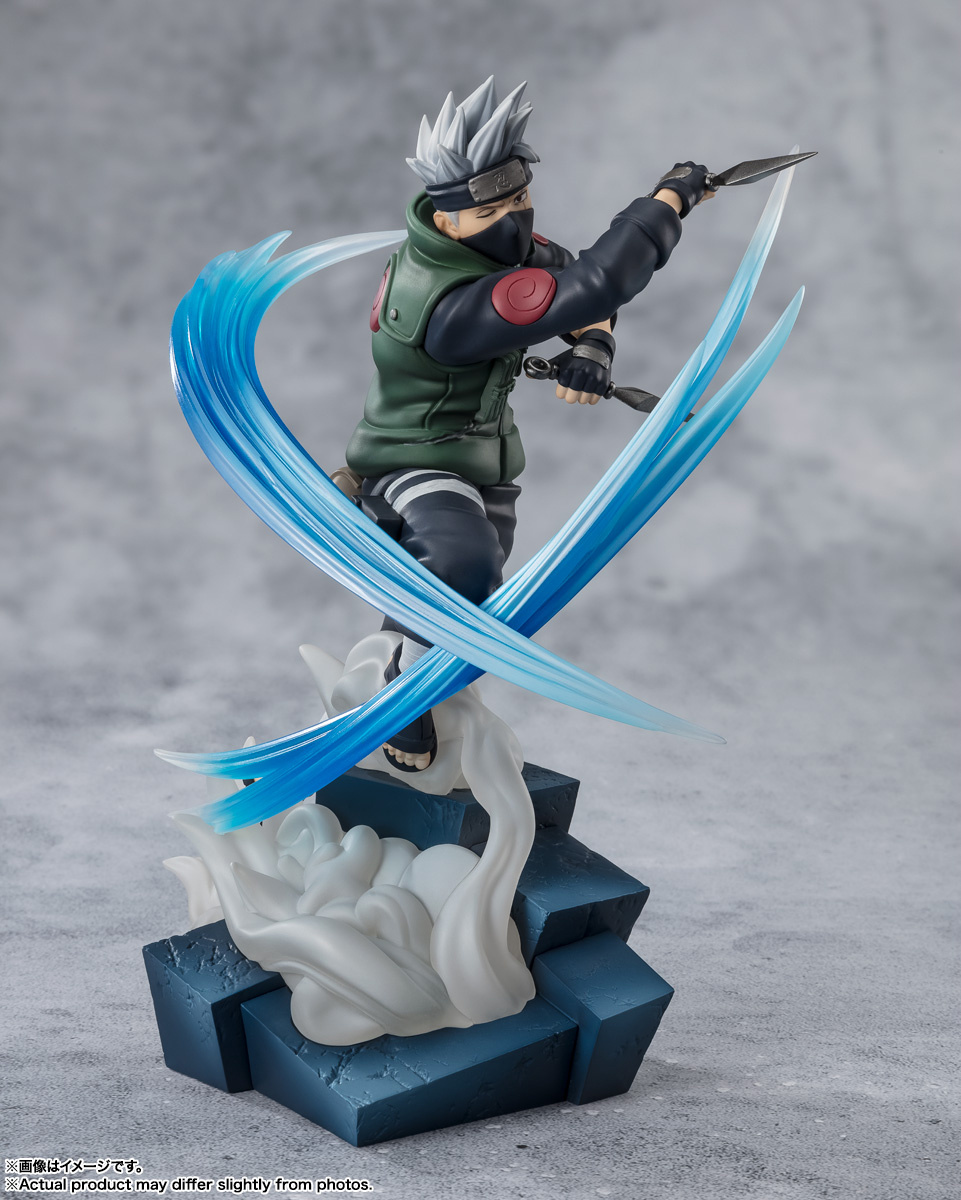 Tamashii Nations Naruto Shippuden Kakashi Hatake The Famed Sharingan Hero Bandai Spirits S.H.Figuarts Action Figure Walmart