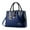 Blue, variant on Purses and Handbags for Women with Zipper Compartments Leather Top Handle Crossbody Shoulder Tote Work Bags