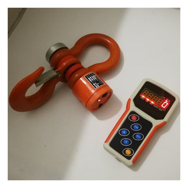 5000kg 5T Wireless Electronic Digital Crane Scale Heavy Duty Industrial Hanging Scale With Handheld Meter ,Easy to Install