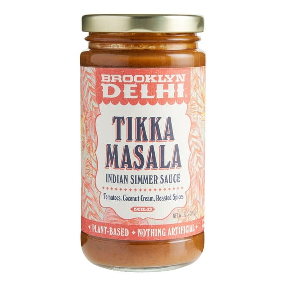Brooklyn Delhi Tikka Masala Indian Simmer Sauce 12 oz Pack of 4