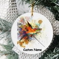 thumbnail image 2 of Personalized Swordtail Fish Ornament, Custom Ornament for Animal Lover, Ideal Gift for Men, Women, Best Friend, Gift for Christmas, Birthday, Father's Day, Mother's day, 2 of 5