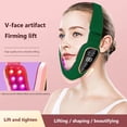 thumbnail image 3 of V Face Shape Facial Lifting Slimming Massager Therapy Chin Remover (Pink), 3 of 6