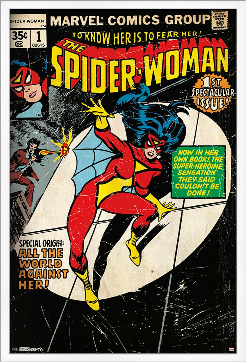 Marvel Comics SpiderWoman Cover 1 Poster Walmart