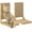 Medium 2PC (19.7'' tall), variant on 2-Pack L Shape Vertical Cat Scratching Board, 25.6'' Tall Cardboard Cat Scratchers for Indoor Cats, Wall & Couch Cat Scratching Post