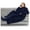 Navy, variant on KriKac Fleece Blanket with Sleeves and Foot Pockets for Women Men Adults, Wearable Blanket Sleeved Throw Wrap, Plush Hug Sleep Pod Blanket Robe, Cozy Gift Ideas Wife Mom, Navy Blue
