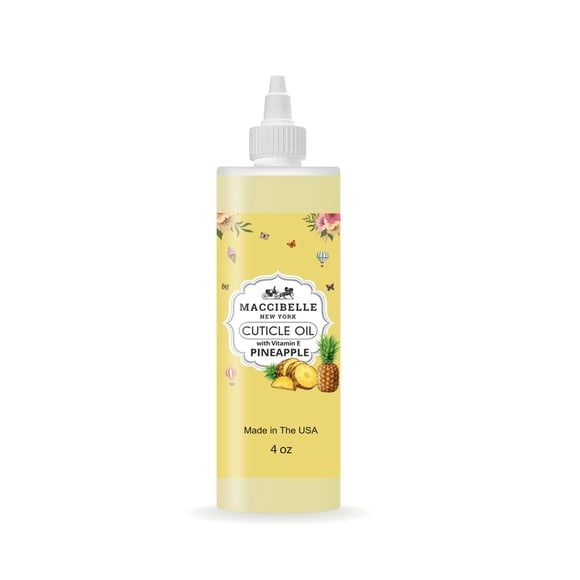 Recambio de aceite de cutícula Maccibelle para cutículas secas y agrietadas, 120 ml