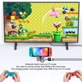 thumbnail image 3 of Switch Dock for Nintendo Switch/OLED Switch,RREAKA Portable TV Dock with 4K HDMI USB 3.0 Port and 100W Charging,Travel Dock Replacement for Switch, 3 of 7