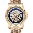 thumbnail image 4 of Bagari 1688 Casual Aspecto mecánico Relojes de cuarzo Malla Acero Hombres, 4 of 4
