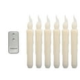 thumbnail image 1 of Dvkptbk Wax Lamp 6PCS Battery Operated Flameless LED Taper Candles Lights Fake Candles Home Decor on Clearance, 1 of 5