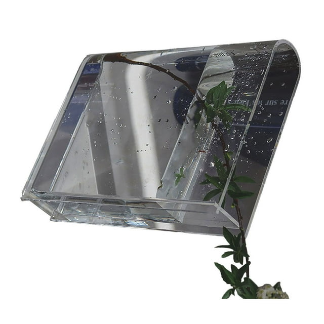 Vase Livre, Vase à Fleurs en Forme de Livre Moderne pour Maison Caractères Transparents Noirs, Caractères Transparents Blancs, Caractères Bleus Blancs, Caractères Marron Blancs, Caractères Rouges Blancs
