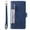 Blue, variant on Flip Case for Samsung Galaxy A20e 9 Card Slots Lanyard Wallet Pu Leather Kickstand