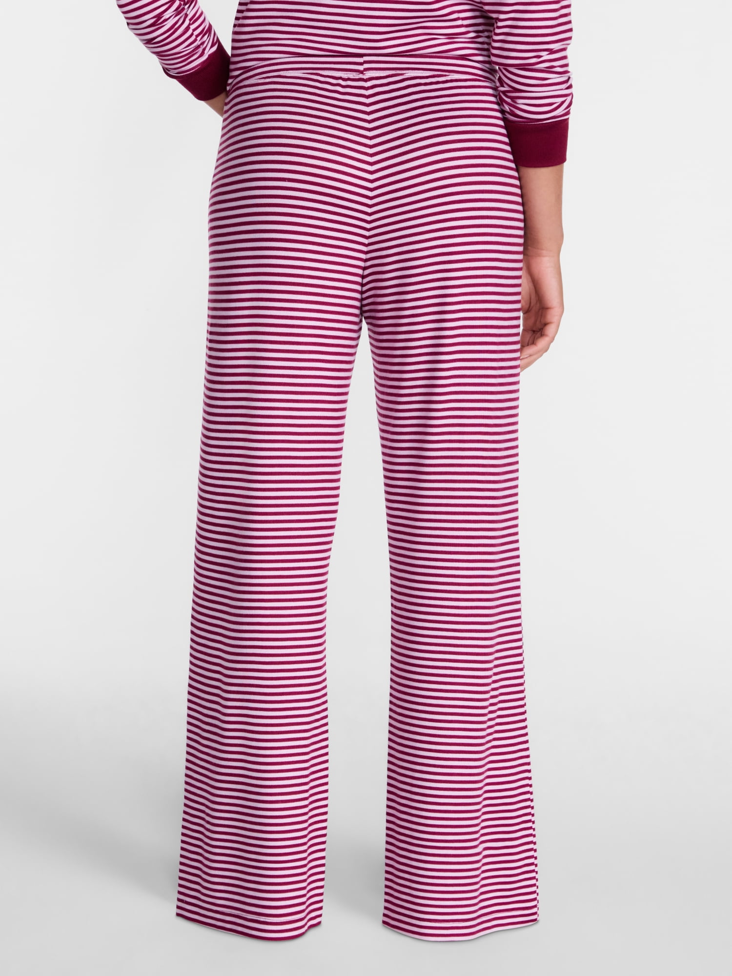 Joyspun Women's Cozy Lounge Collection Hacci Knit Sleep Pants, Sizes XS-3X