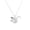 Silver, variant on Womems Fashion Peace Pigeon Origami dove Chain Bird Pendant Necklace Jewelry-Gold