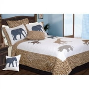 Safari Twin Quilt Set