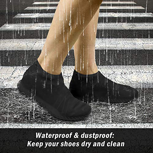 No-Slip Silicone Rubber Sh... LEGELITE Reusable Silicone Waterproof Shoe Covers 