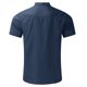 thumbnail image 5 of Camisa Hombre Top de camisa holgada informal de manga corta con cuello liso de verano para hombre (Blue, M), 5 of 7