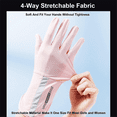 thumbnail image 6 of UV Protection Gloves Driving Gloves Women, Full Finger UV Gloves Sun Gloves Sun Protection Gloves Beige, 6 of 10
