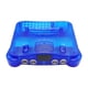 thumbnail image 4 of Reemplace la caja translúcida de la consola retro para N64 (transparente) azul, 4 of 8
