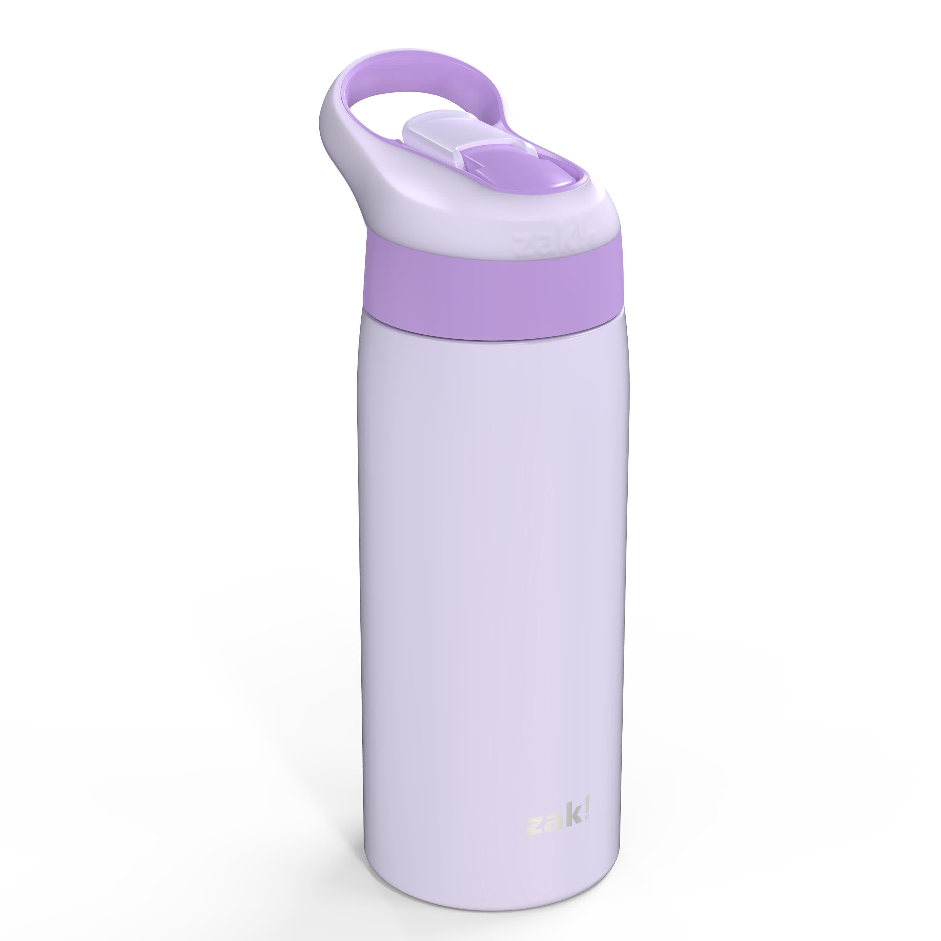 Zak Designs Riverside 19 ounce Insulated Water Bottle, Lavender