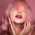 thumbnail image 3 of Labial en barra Lipstick Mate Larga duración Pink Up fucsia oscuro, 3 of 3