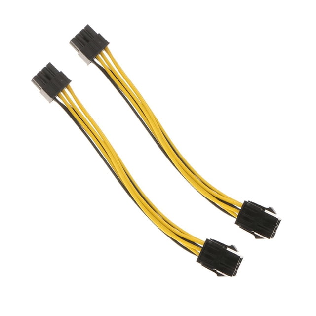 Cable adaptador PCI fuente de alimentación Tarjeta Gráfica 6 Pines a 8 Pines CUTICAT