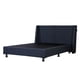 thumbnail image 3 of Box Base Cama Individual + Cabecera Milan Azul, 3 of 8