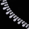 thumbnail image 4 of 15 metros cadena de perlas de de ramo de boda de alambre de perlas artificiales Blanco Hugo Perlas de alambre de perlas artificiales, 4 of 10