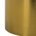 thumbnail image 4 of SAFAVIEH Solstice Round Modern Glam Side Table, Black/Gold, 4 of 5