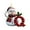 Q, variant on 1Pc 26 Letters Snowman Ornaments,Snowman Christmas Ornaments, Christmas Letter Ornaments,Cute Flat Christmas Tree Letter Decoration Personalized Hanging Pendant, Indoor Diy Hanging Xmas Ornament