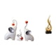 thumbnail image 1 of Escultura de llama de familia de elefantes, figura moderna, artesanía animal, adorno de escritorio para sala de estar, dormitorio, decoración de, 1 of 8