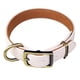 thumbnail image 1 of Collar de piel para perros - Collar acolchado para mascotas - Collar para cachorros auténtico ajustable - adecuado para tamaños pequeños, 1 of 5
