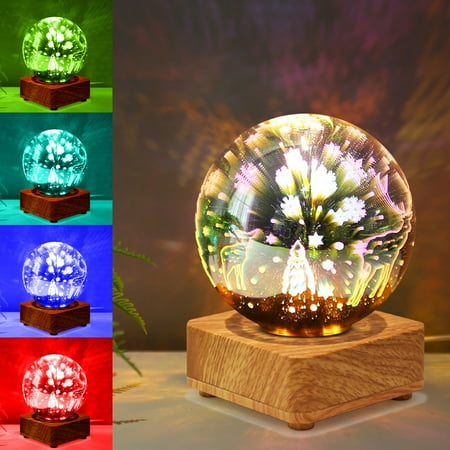 

Tepsmf Christmas Decorations Room Decor Led3D Christmas Night Light Christmas Day Romantic Atmosphere Small Table Lamp Usb Dream Atmosphere Lamp Bedside Lamp Christmas Pajamas Multicolor