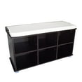 thumbnail image 2 of Proman Products Kendal Shoe Bench With Storage Compartments - Beige, 2 of 5