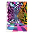thumbnail image 7 of FORMRS 1-Subject Spiral Notebook 8" x 5" College Ruled 60 Refillable Sheet, Green Wavy Plaid, 7 of 7