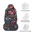 thumbnail image 4 of Wukai Paisley Full Set Car Seat Covers with Soft Padding Universal Auto Front Seats Protector and Cushion Mat, 4 of 5