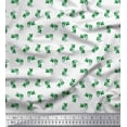 thumbnail image 1 of Soimoi Rayon Fabric Bubbles & Fish Ocean Print Sewing Fabric Yard 42 Inch Wide, 1 of 2