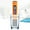Orange, variant on Digital PH Meter Pen, Portable PH Tester for Drinking Water and Aquariums, Automatic Temperature Compensation for Accurate Readings, Easy-to-Use Water Testing Kit for Pools and Hydroponics