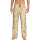 thumbnail image 1 of Balery World Map Pantalones de pijama para hombre, pijama ultraligero, pantalón de descanso-Small, 1 of 6
