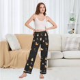 thumbnail image 6 of FORMRS Women's Pajama Pants with Pockets Soft Comfy Loungewear Sleep Bottom, Sizes S-2XL, Pixel Cat, 6 of 8