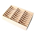 thumbnail image 1 of Caja De Almacenamiento De Escritorio De Madera De 24 Rejillas, Práctico Estante Multipara Teléfono Móvil Para Escritorio, 1 of 7