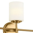 thumbnail image 7 of 55142BNB Kichler Lighting Ali - 3 Light Bath Bracket In Traditional Style-11.5 Inches Tall and 23.25 Inches Wide-Brushed Natural Brass Finish, 7 of 7