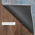 thumbnail image 5 of Addison Rugs Mayfield Premium Machine Washable Transitional Stripes Teal Rectangle Rug, 10' x 14', 5 of 6