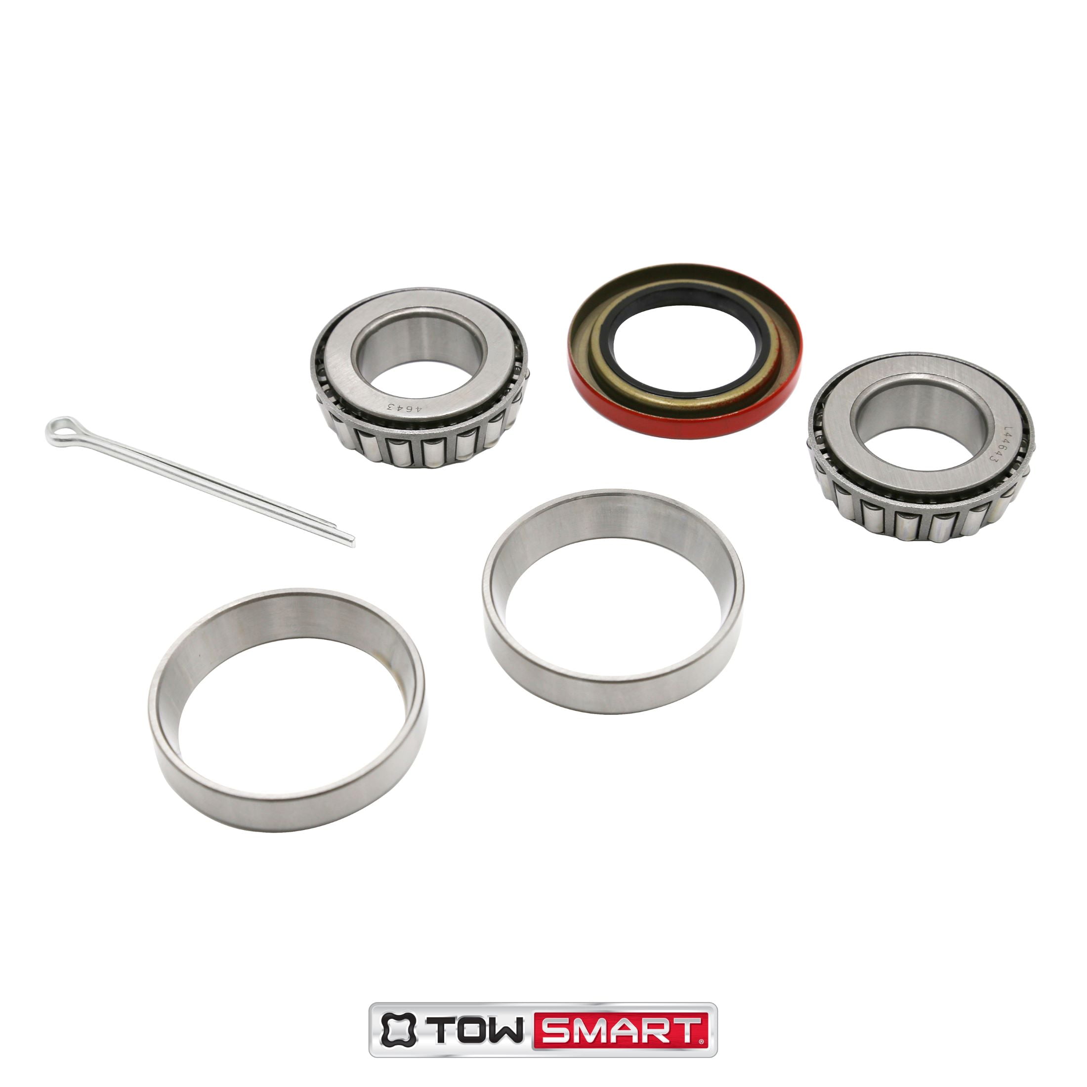 (2 pack) TowSmart 7281 Wheel Bearing Kit, Fits Most 1in. Trailer Hubs