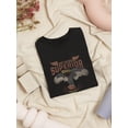 thumbnail image 3 of Retro College Big Eagle Art Shaped T-Shirt Women -Image by Shutterstock, Female Medium, 3 of 4