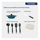 thumbnail image 2 of Batería de Cocina Antiadherente Cinsa Aluminio Berlín 21 Piezas Azul con Revestimiento Duradero, 2 of 7