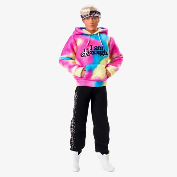 Barbie The Movie I Am Kenough Hoodie Ken Doll 2024 Mattel JBH60