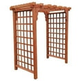 thumbnail image 2 of Western Red Cedar Lexington Arbor, 2 of 6